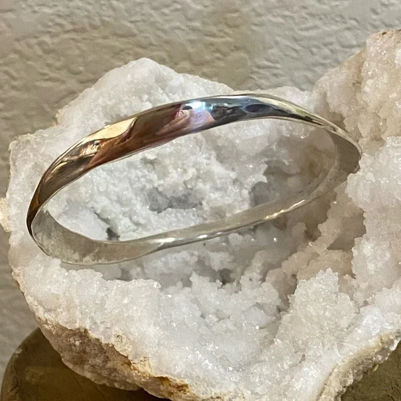 Sterling Bangle - Picture 1 of 8